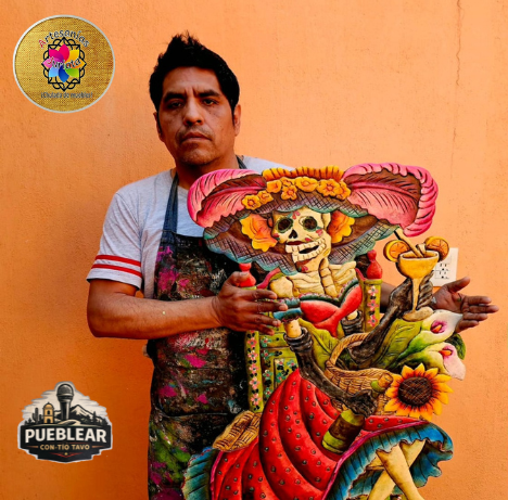 foto artesano trabajando